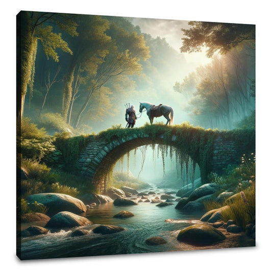 Forest Bridge Canvas - Main Image