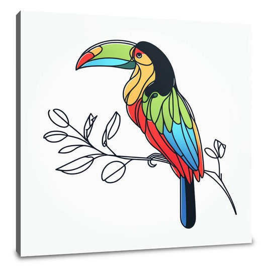 Vibrant Minimalism Canvas - Main Image