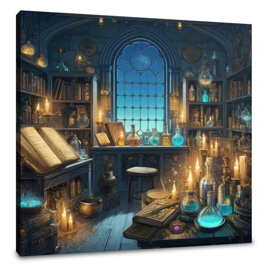Sorcerer's Study Canvas - Main Image
