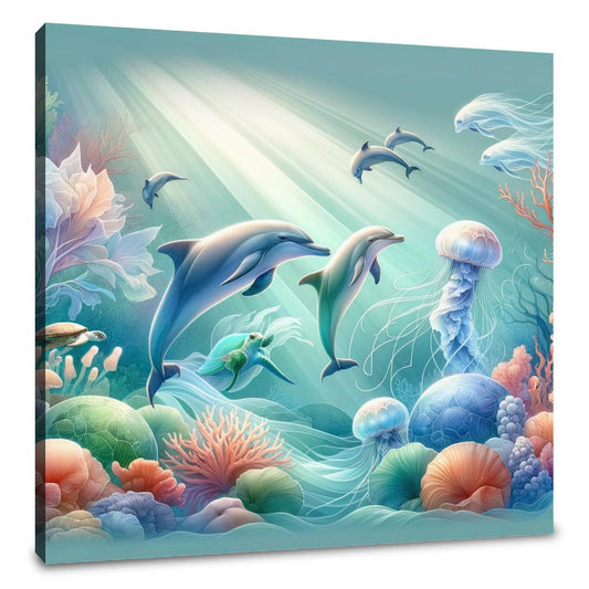 Underwater Dance Canvas - Main Image