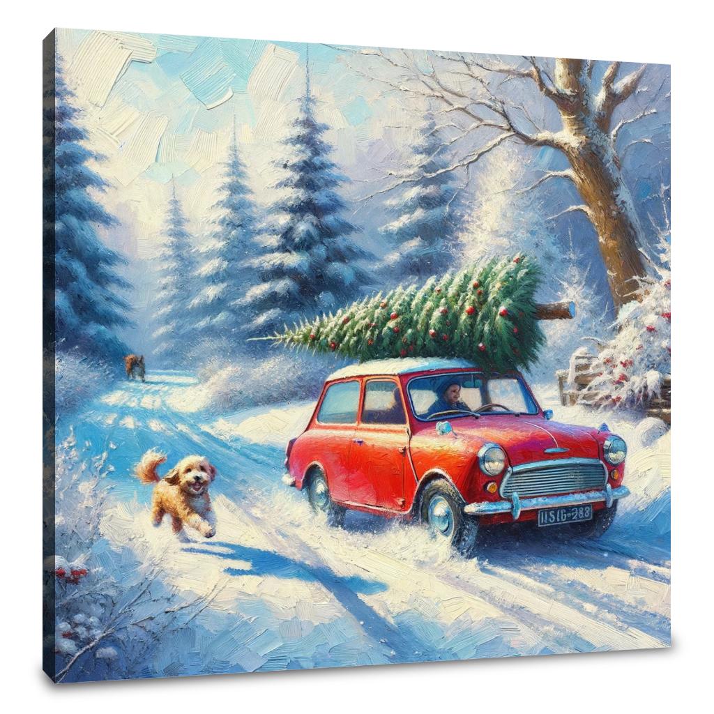 Christmas Journey Home Canvas - Main Image