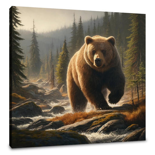 Majestic Bear Canvas - Main Image