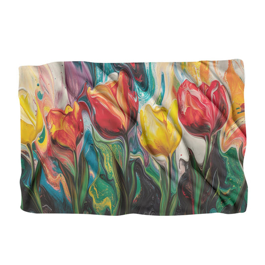 Tulip Reverie Blanket - Main Image