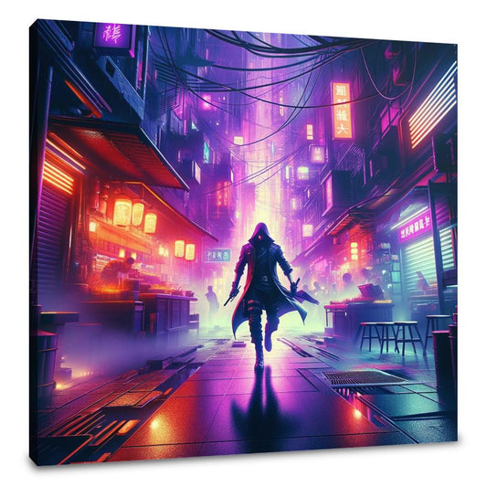 Neon Shadow Canvas - Main Image