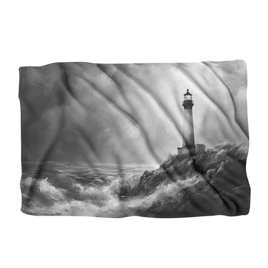 Monochrome Beacon Coast Blanket - Main Image