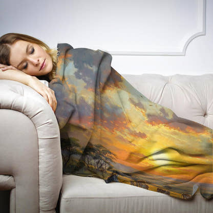 Safari Sunset Blanket - Secondary Image