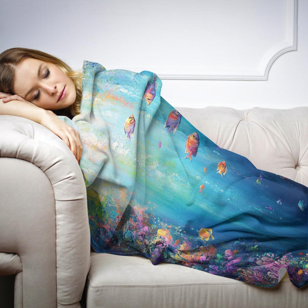 Twilight Reef Mystery Blanket - Secondary Image