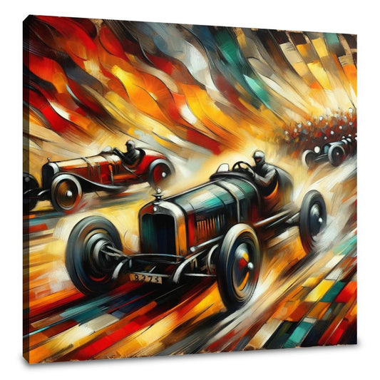 Race of Flames Canvas - Main Image