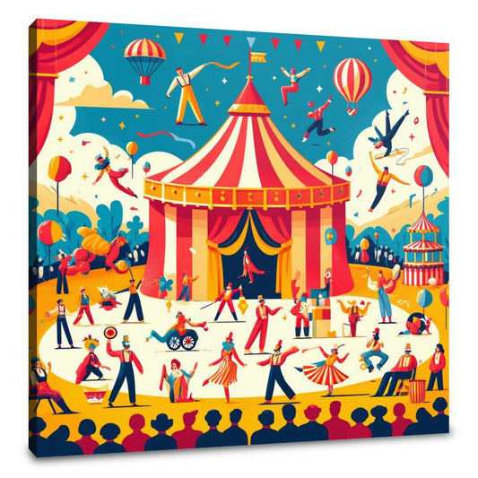 Circus Spectacle Canvas - Main Image
