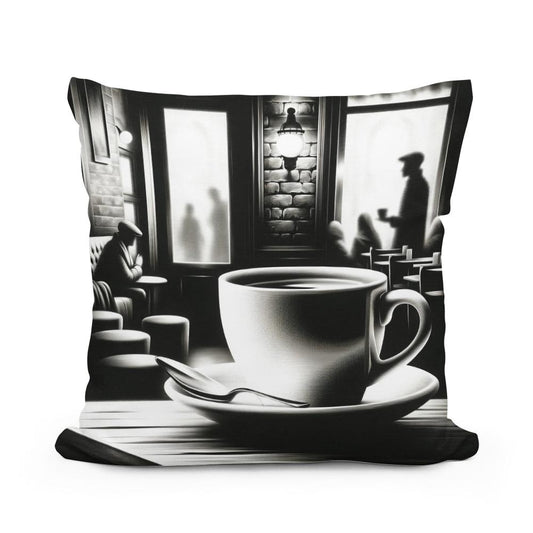 Timeless Brew Tales Cotton Cushion - Main Image