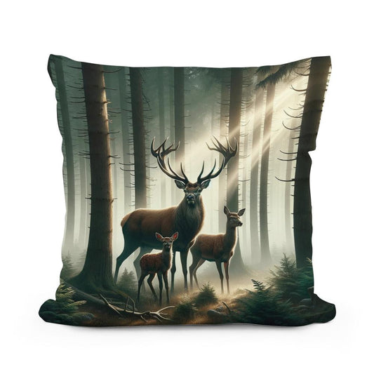 Forest Kinship Cotton Cushion - Main Image