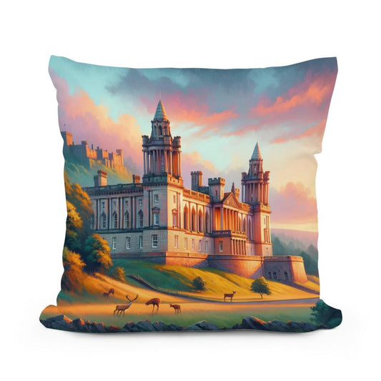Evening Grace at Belfast Cotton Cushion - Main Image