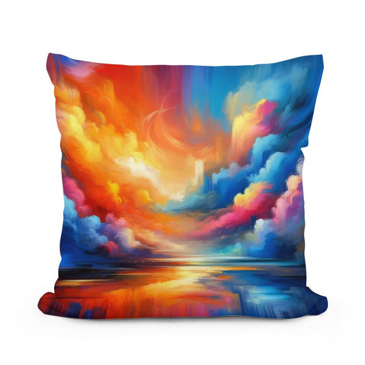 Calm Collision Cotton Cushion - Main Image
