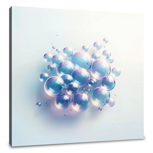 Fresh Soap Bubbles Canvas - Main Image