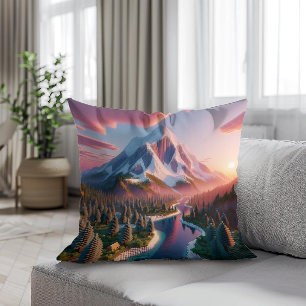 Mystic Meadow Cotton Cushion - Secondary Image 4