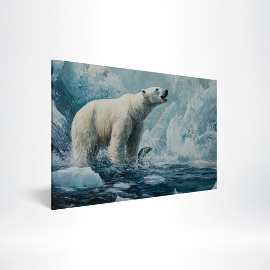 Polar Bear Survival Acrylic Print Hero Image