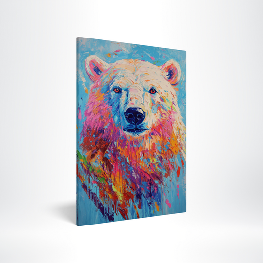 Polar Bear Symphony Acrylic Print Hero Image