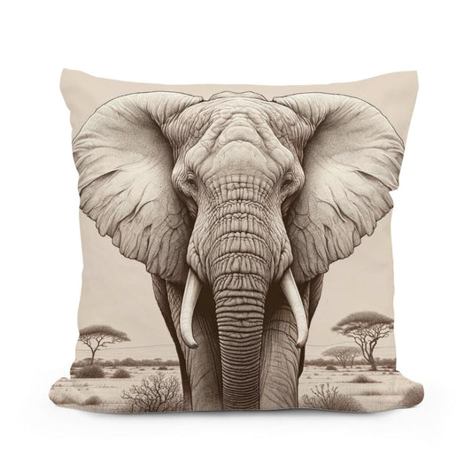 Savannah Sovereign Portrait Cotton Cushion - Main Image