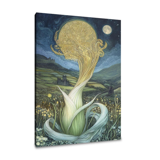 Mystical Leek Canvas - Main Image