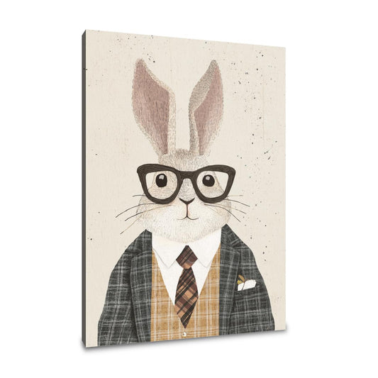 Dapper Rabbit Canvas - Main Image