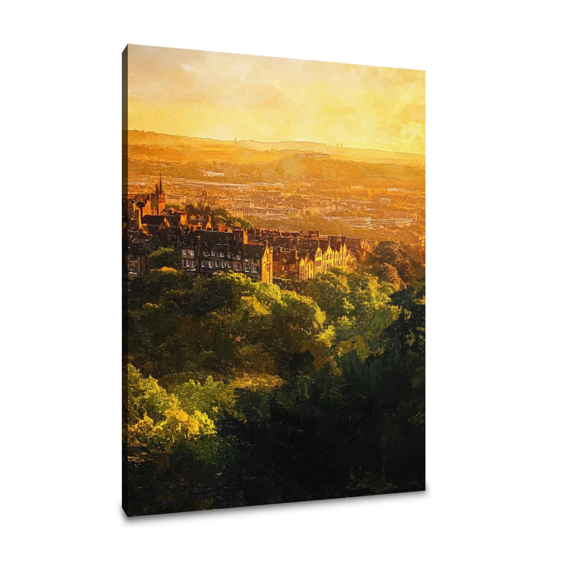 Arthur's Seat Sunset Canvas - Main Image