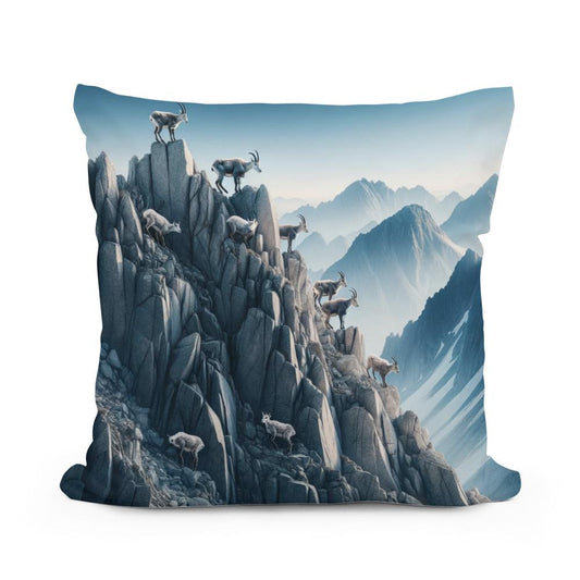 Alpine Majesty Cotton Cushion - Main Image