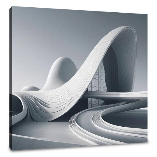 Sculptural Flow Canvas - Main Image