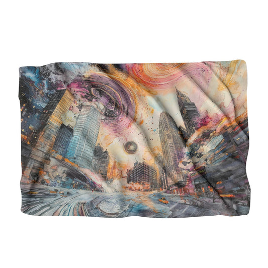 Neon Harmony Blanket - Main Image