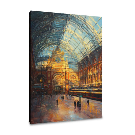 St. Pancras Victorian Canvas - Main Image