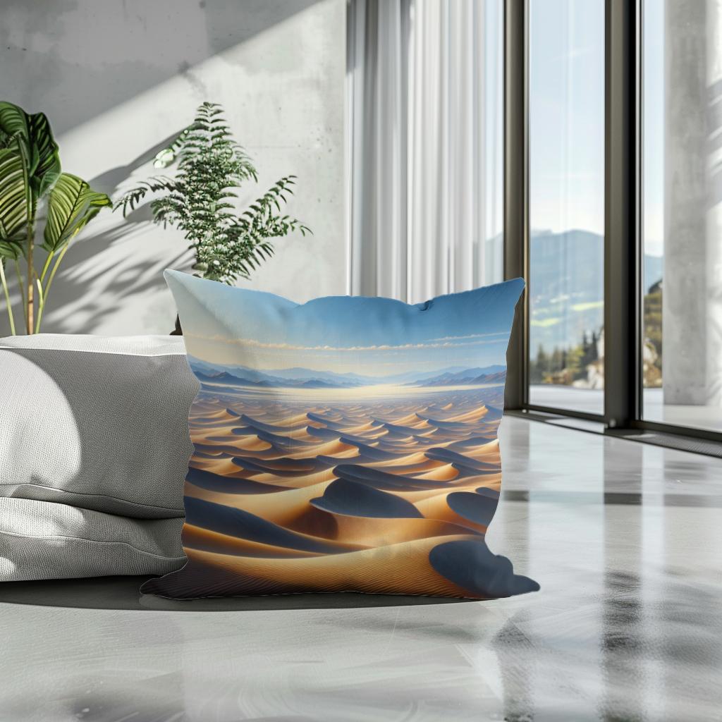 Desert Mirage Cotton Cushion - Secondary Image 3