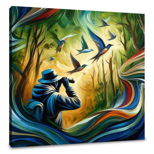 Birdwatcher's Delight Canvas - Main Image