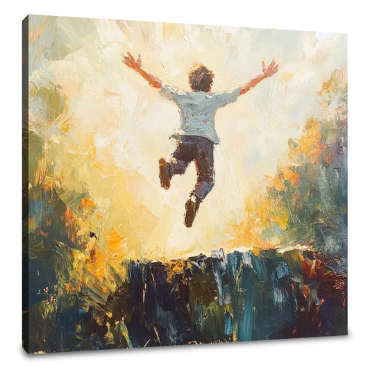 Leap of Triumph Canvas - Main Image