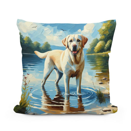 Lakeside Loyalty Cotton Cushion - Main Image