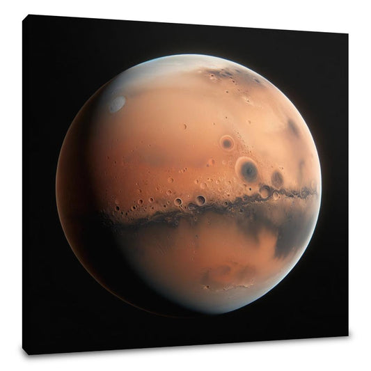 Mars' Nocturnal Mystery Canvas - Main Image
