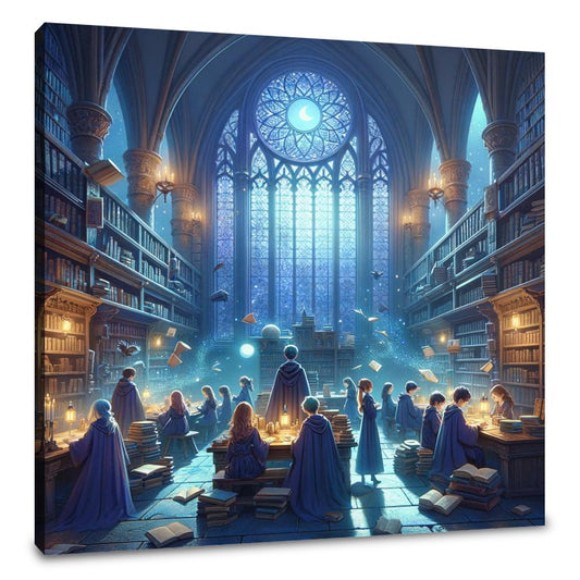 Enchanted Library Canvas - Main Image