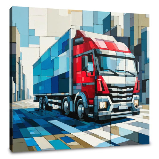 Urban Geometry Canvas - Main Image