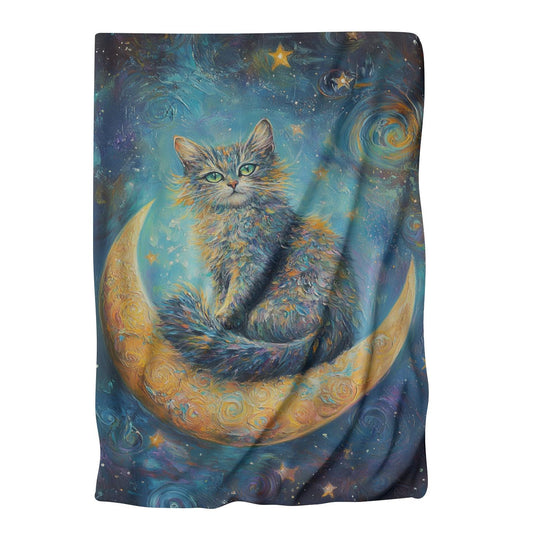 Galaxy Guardian Cat Blanket - Main Image