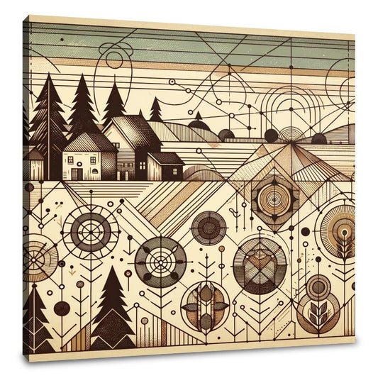 Timeless Countryside Canvas - Main Image