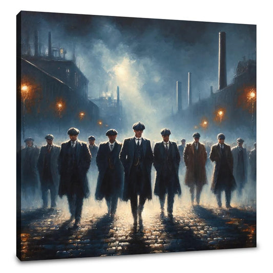 Moonlit Walk Canvas - Main Image