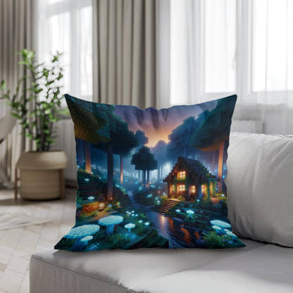 Whisperwood Grove Cotton Cushion - Secondary Image 4