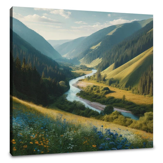 Serene Valley Canvas - Main Image