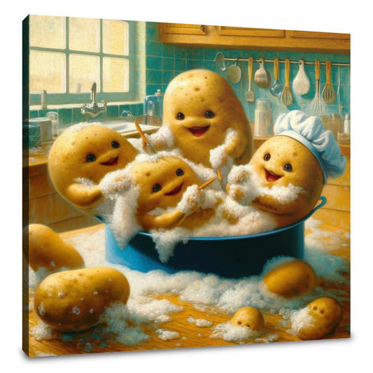 Potato Pot Party Canvas - Main Image
