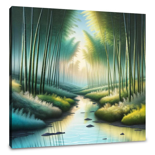 Bamboo Grove Serenity Canvas - Main Image