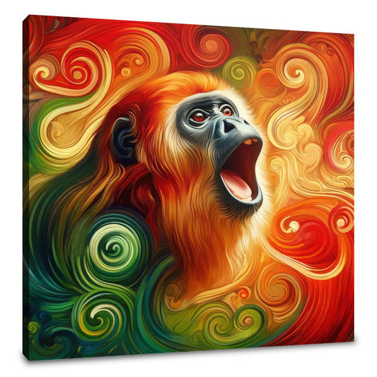 Howler Monkey Canvas - Main Image