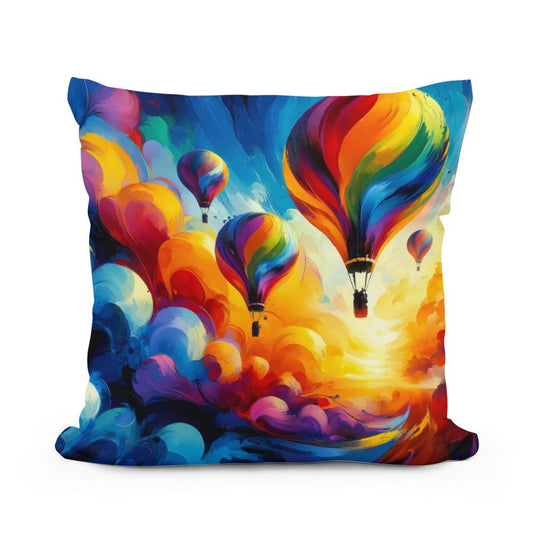 Abstract Horizons Cotton Cushion - Main Image