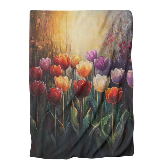 Tulip Serenade Golden Blanket - Main Image