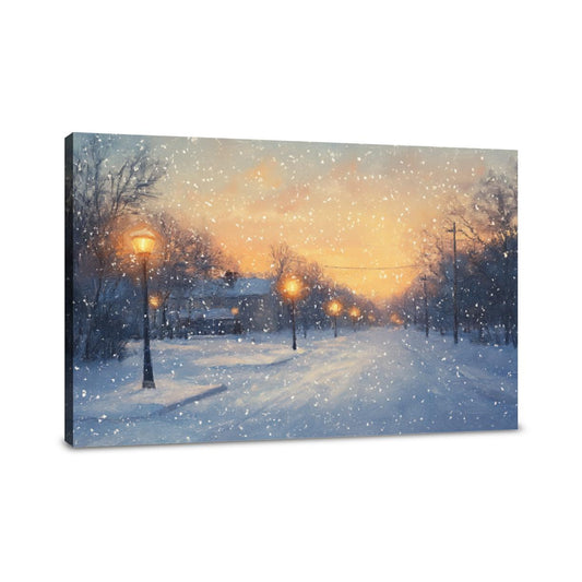 First Snow on Silent Canvas - Main Image
