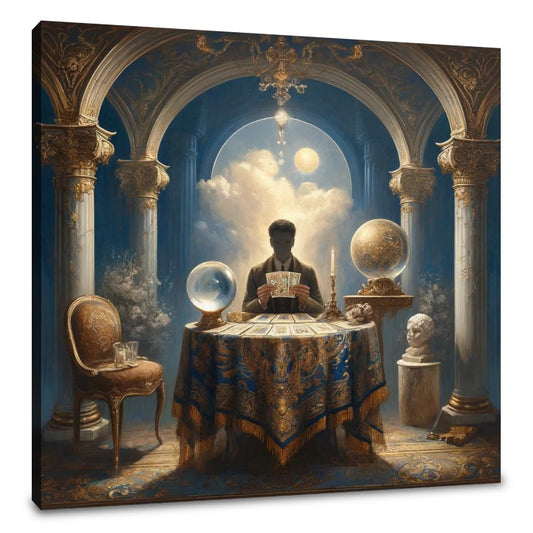 Mystical Tarot Reader Canvas - Main Image
