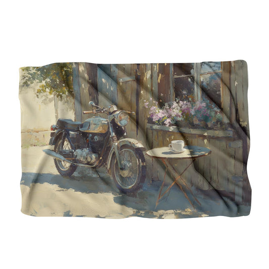 Motorbike Café Blanket