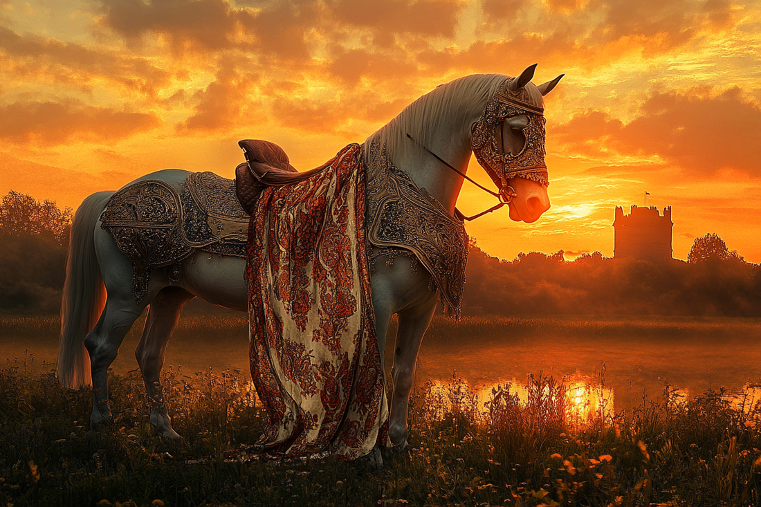 Regal Equine Sunset Blanket